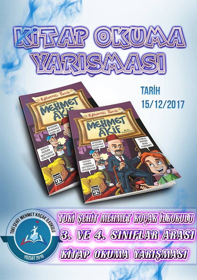 Kitap Okuma Yarışması Afiş Çalışması