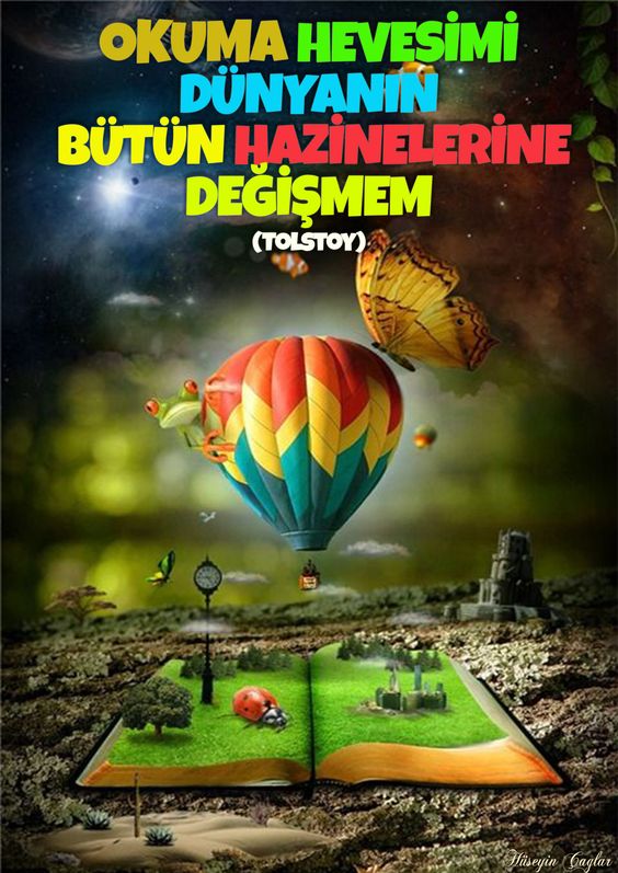 Kitap Okuma Posterleri