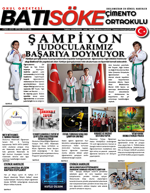 Okul Gazetemiz 3. Sayı