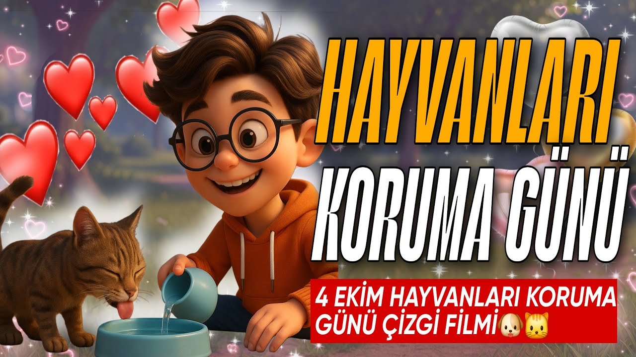 “HAYVANLARI KORUMA GÜNÜ 🐾 | EĞİTİCİ ÇİZGİ FİLM ”