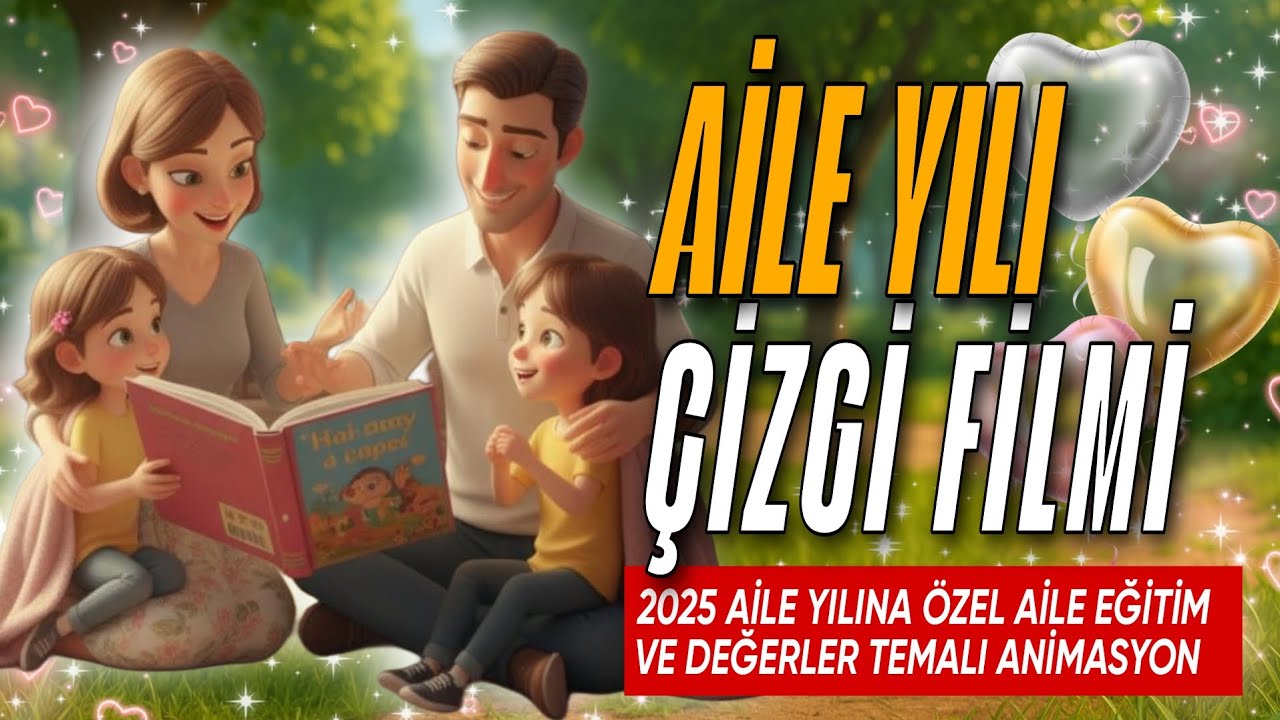 AİLE YILI ÇİZGİ FİLMİ | 2025’e Özel Değerler Eğitimi ve Sevgi Dolu Bir Hikâye💖